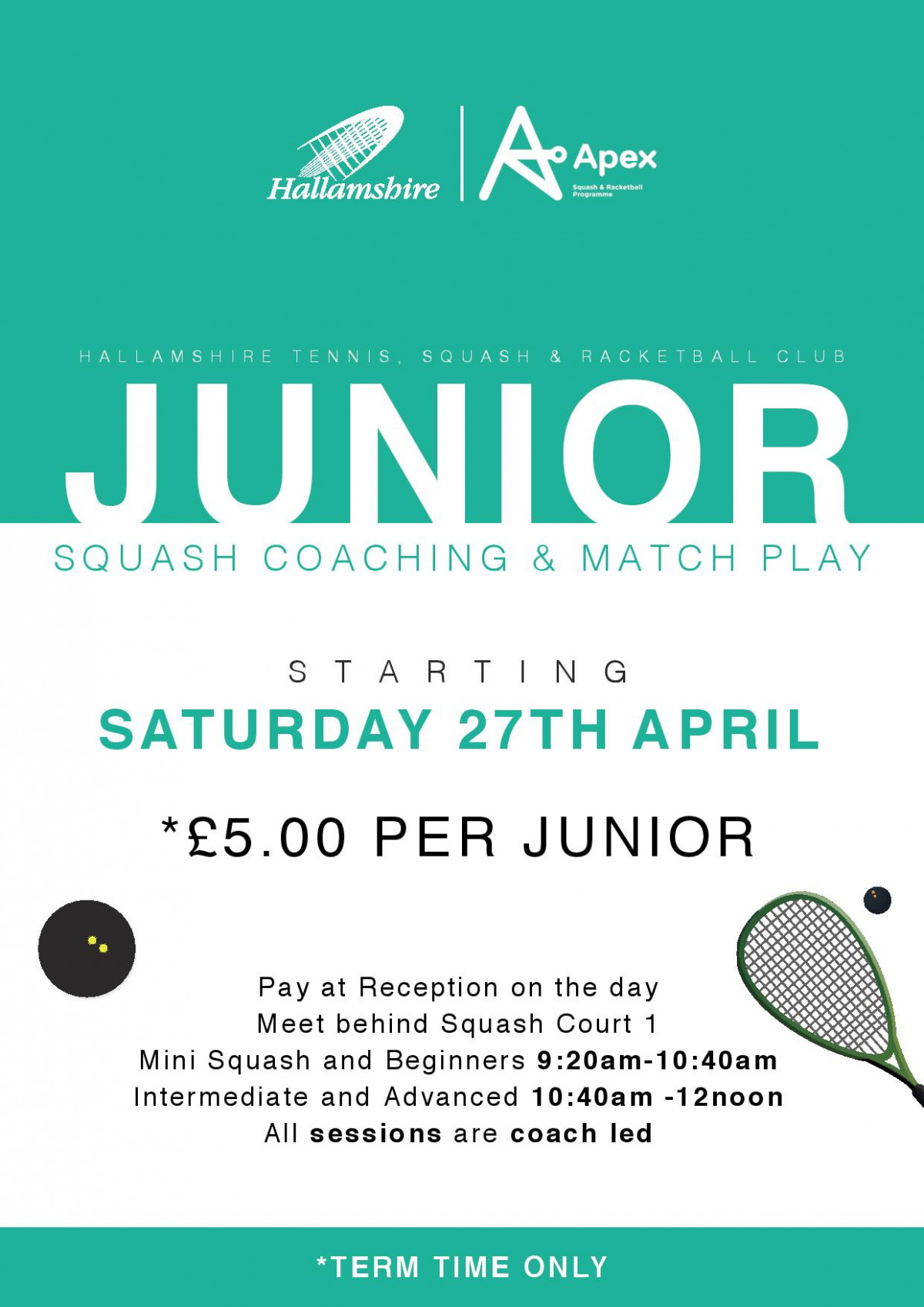 Junior Matchplay Drop-In Session