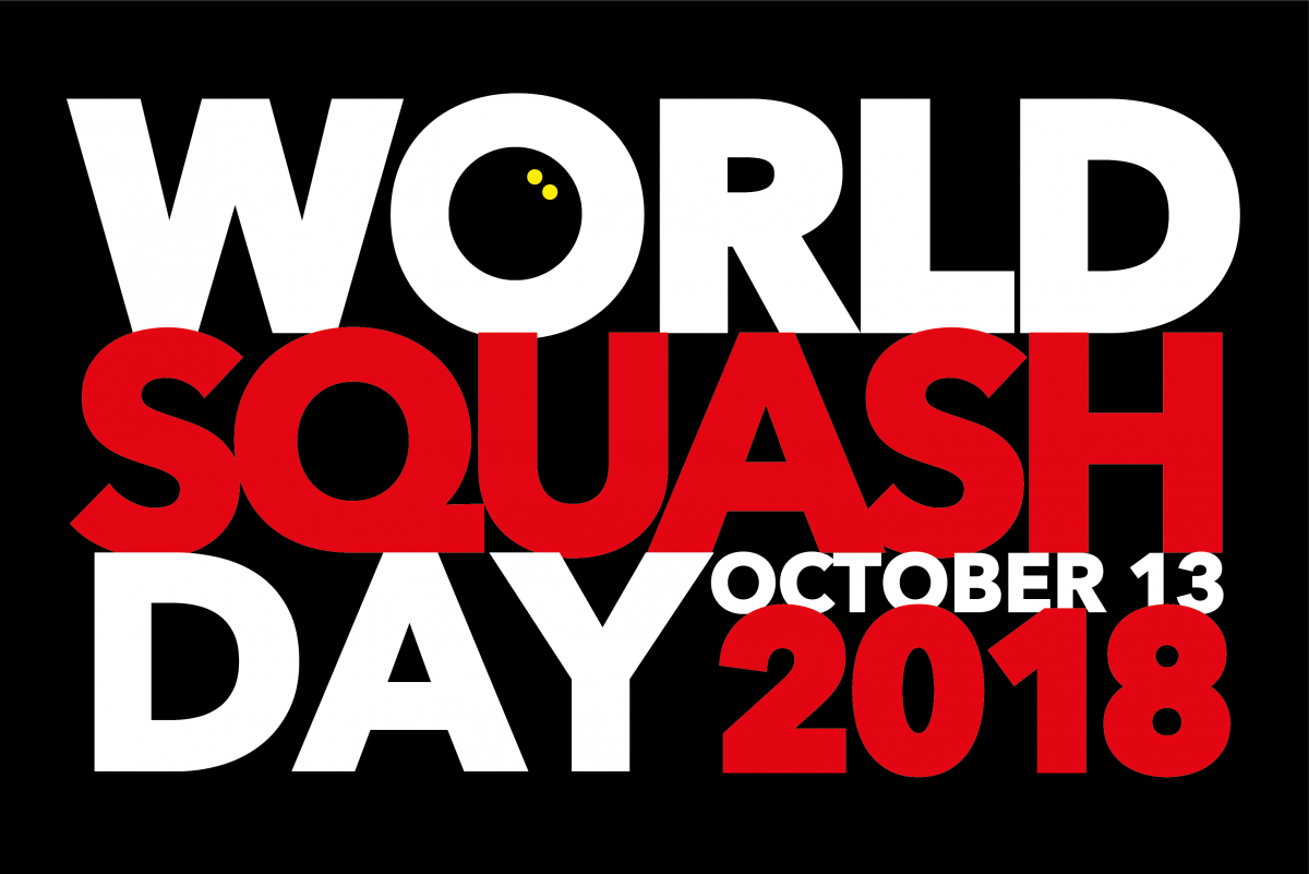 World Squash Day: Saturday 13th of October 2018